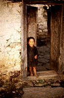 A curious little boy. Nepal 1979
