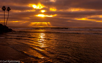 Solana Beach sunset 11-22-12