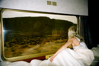 Gillean waking up in the Blue Train