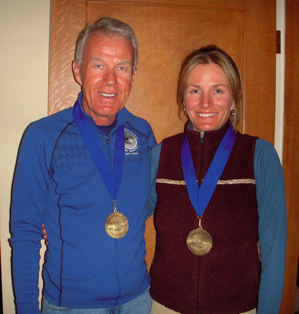 Tanya & Carl won in Coureur de Bois Cross Country race in Colorado