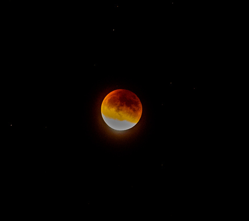 Lunar eclipse, Salt Lake City 9-27-15