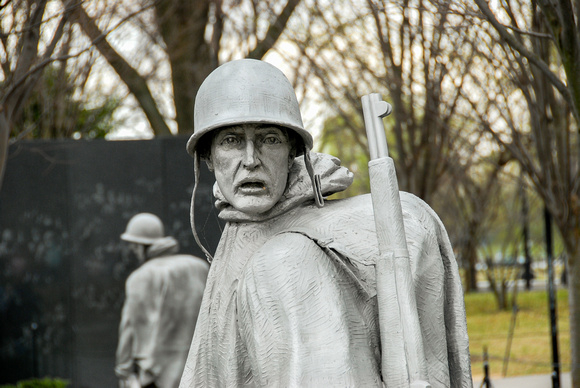 Korean War monument