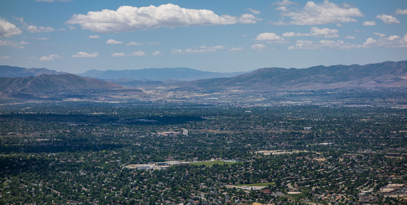 Looking south towards Provo, 6-14-14