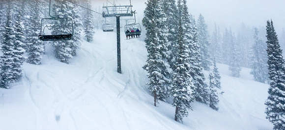 Alta, 3 feet of new snow in 24hrs. 4-15-15