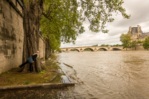 Seine River overflowing, May 2015
