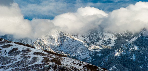 The Wasatch Mountains, Salt Lake City, 10-25-12
