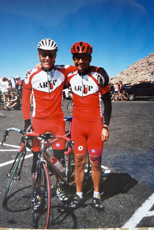 1st place in Mt Evans Hill Climb, Colorado with Khosrow