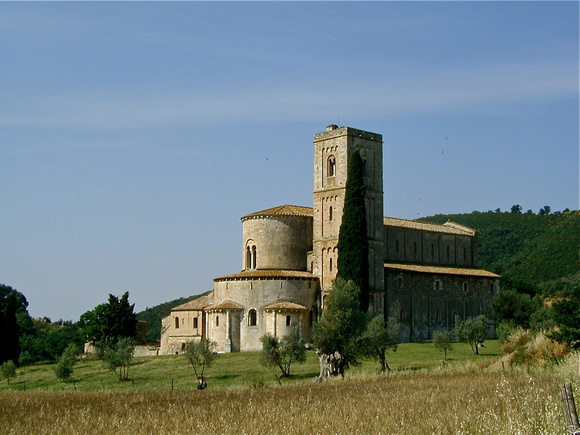 Sant'Antimo church, Toscana