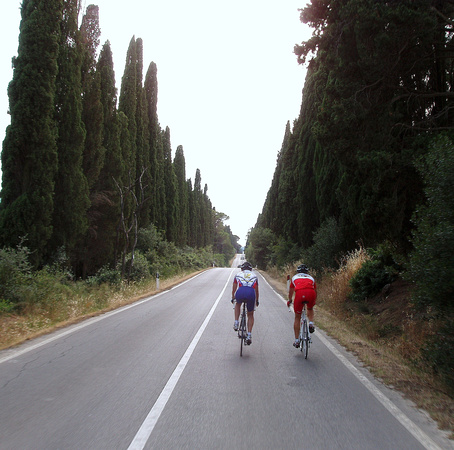 Biking in Toscana, Italy