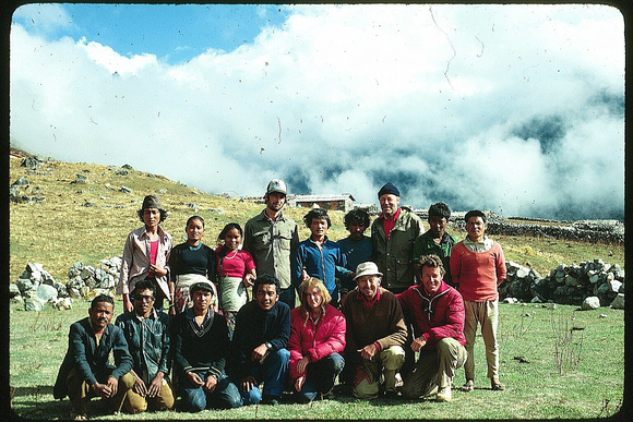 The expedition team. 1979