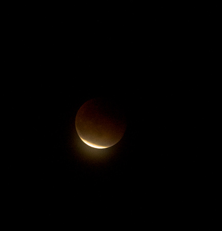 Lunar eclipse Salt Lake City 9-27-15