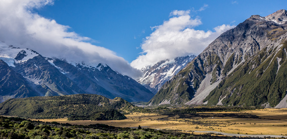 Entry to Mount Cook National Park