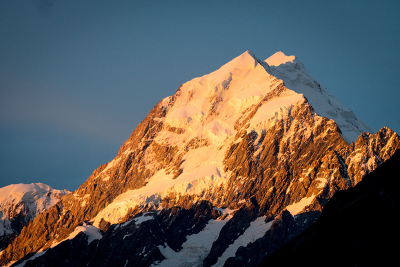 Sunset over Mount Cook