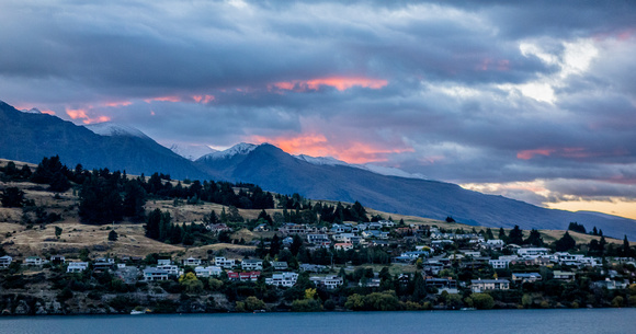 Sunrise over The Remarkables, Lake Wakatipu, Queenstown