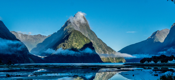 Early morning at Milford Sound