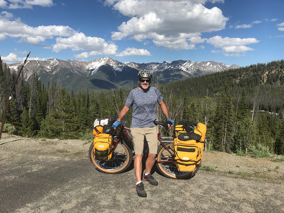 Steve, Bike tour in Idaho 6-26-17