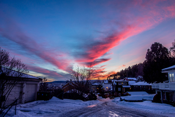 Sunrise in Trondheim 1-10-18