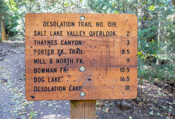 Desolation Trail information 9-12-18