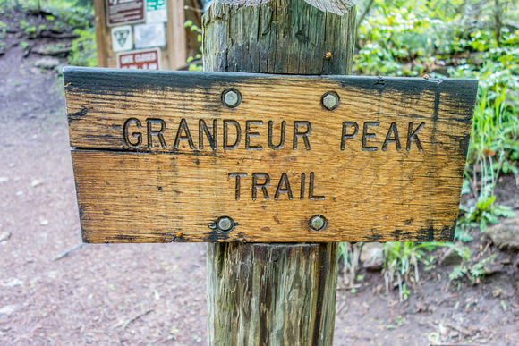 Grandeur Peak trail 5/24/19