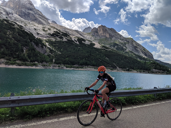 Tanya in Dolomites July 2019