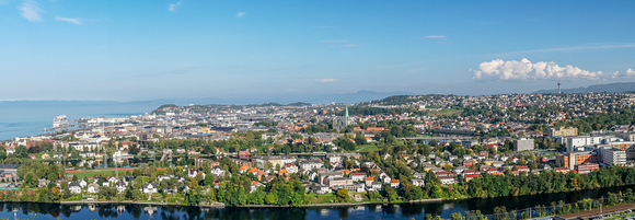Trondheim, panorama 9/16