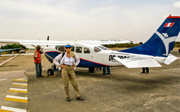 Plane to view the Nazca Lines, Peru